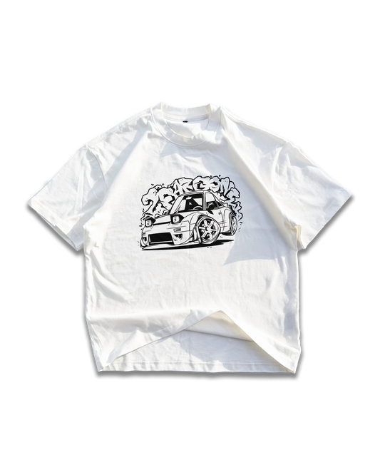 In motion - Oversized tee