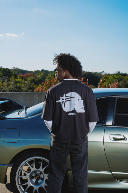 Just forward -Washed boxy tee