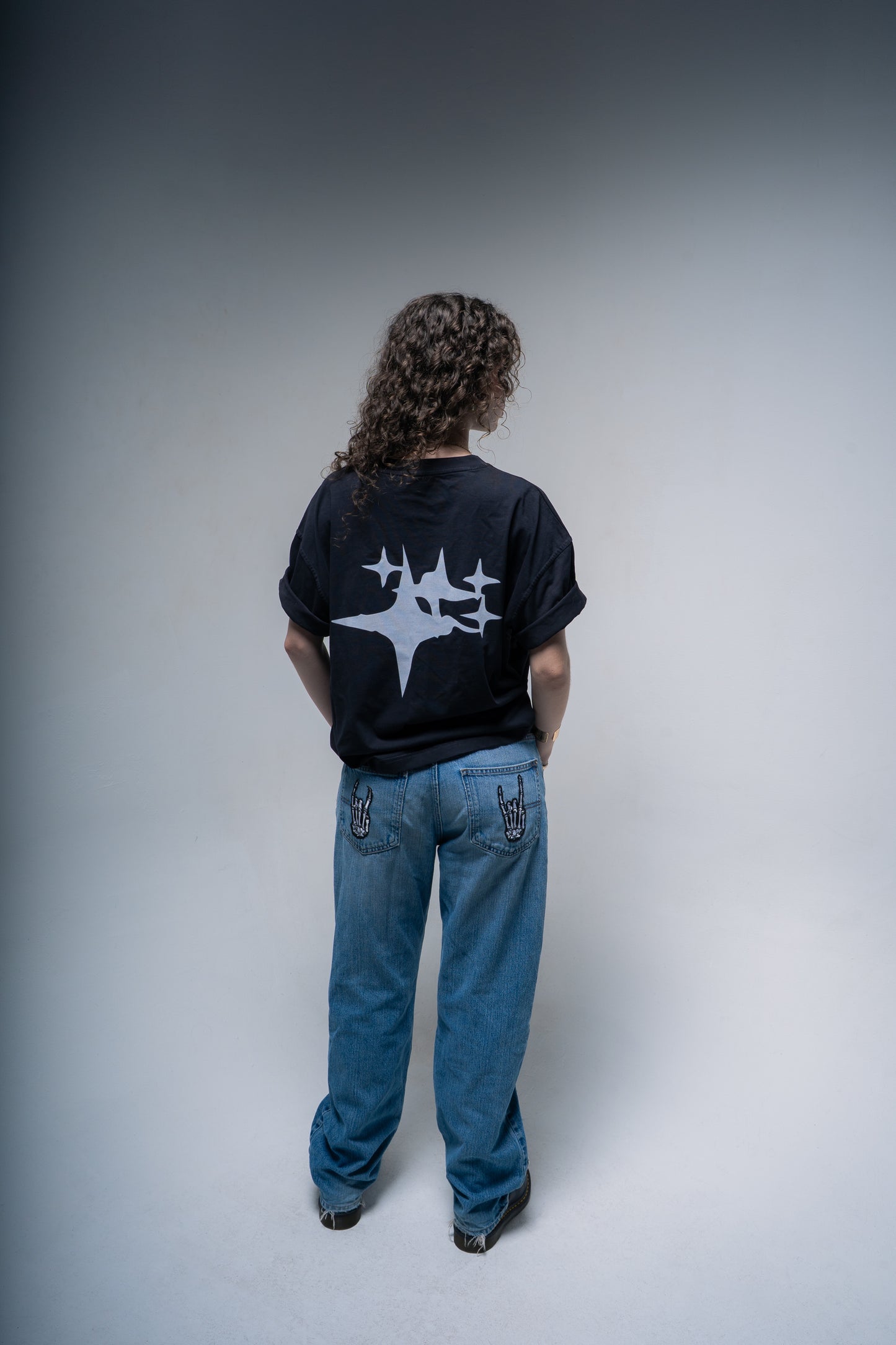 No reset -Washed boxy tee